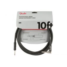 Кабель інструментальний Fender Cable Professional Series 10' Angled Black